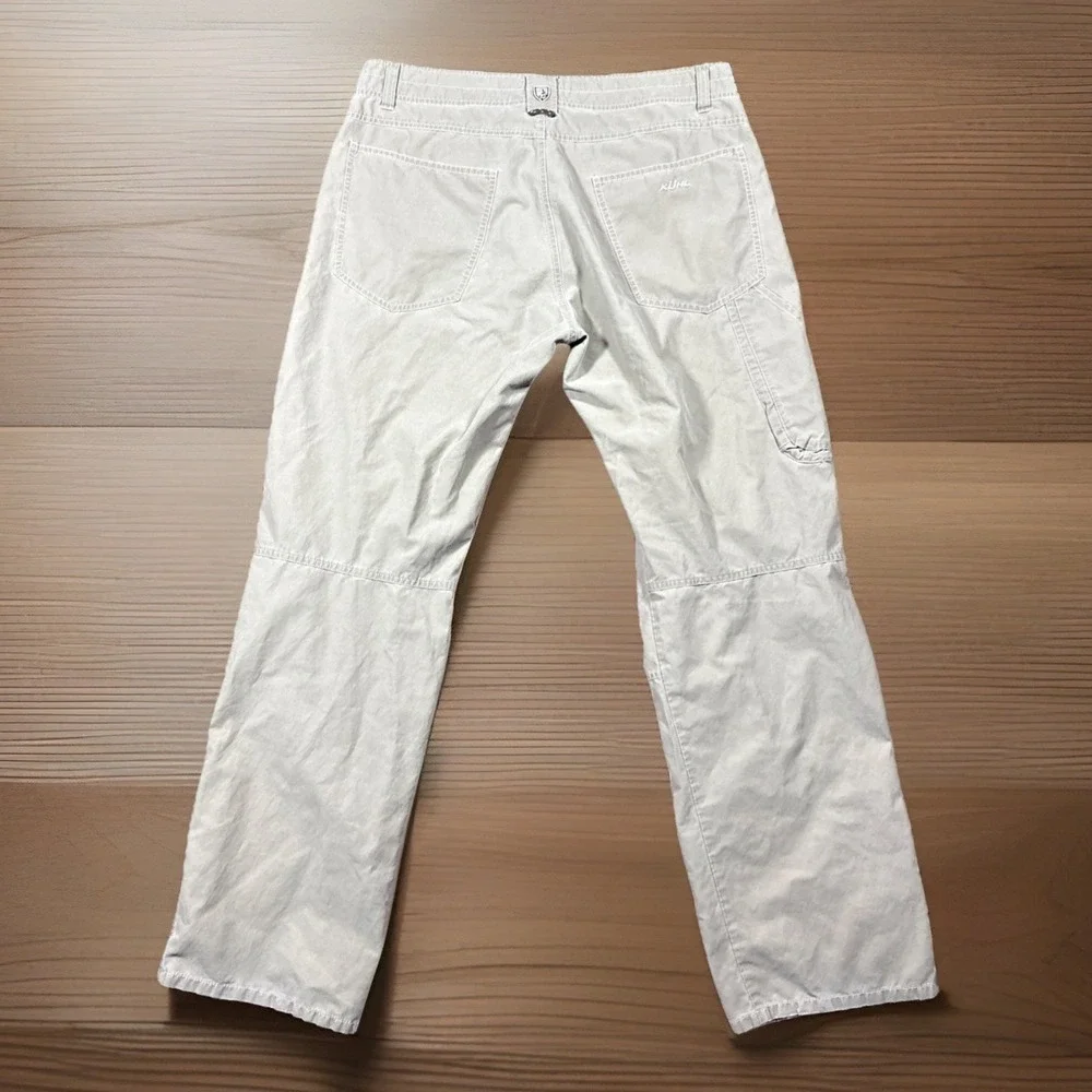 Kuhl Kuhldry Tan Hiking Pants - Ripstop Fabric Cargo Pockets - Men's 36x32